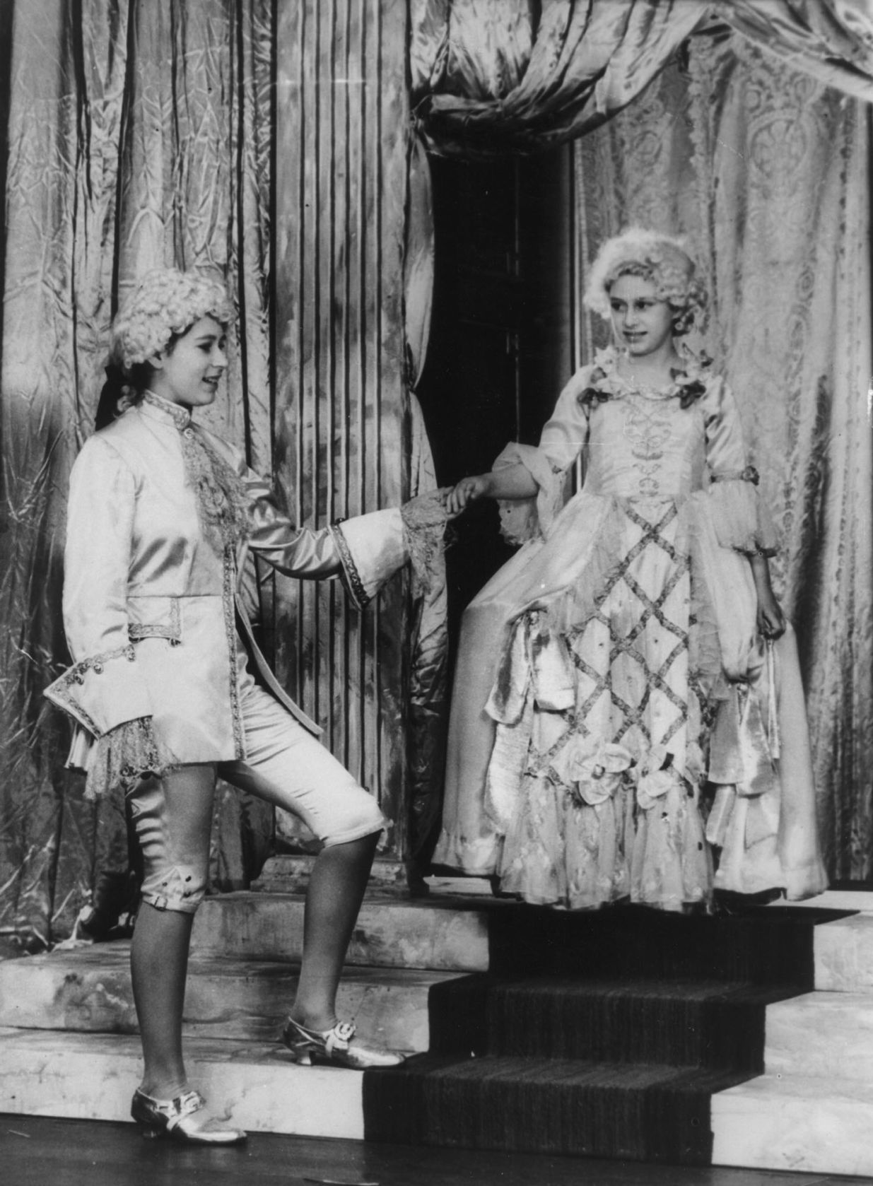 1942: Princess Elizabeth and Princess Margaret